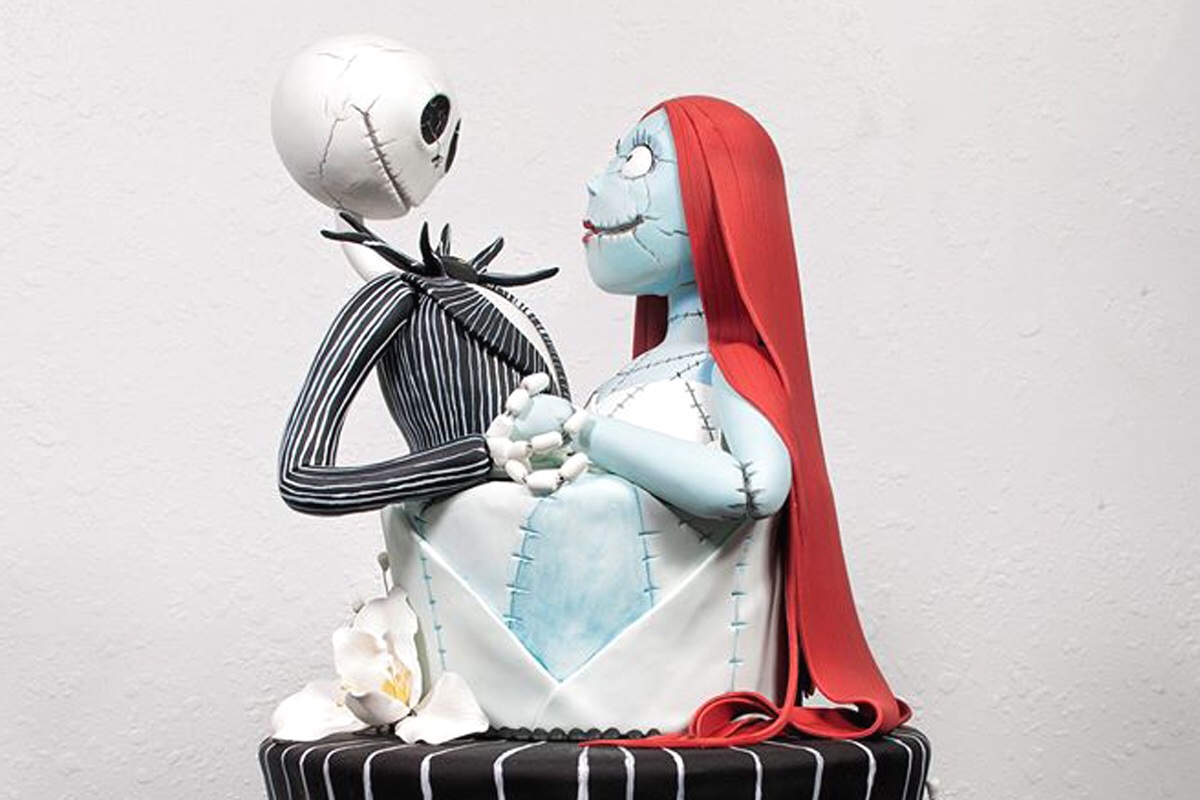 Artistic wedding cakes the the Grove