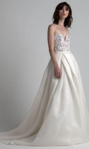 Enjoy a multi designer fashion show featuring exciting current gown trends - like Sachin and Babi - produced by top local salon M Bride of La Jolla in the Presidential Ballroom at 3:15.
