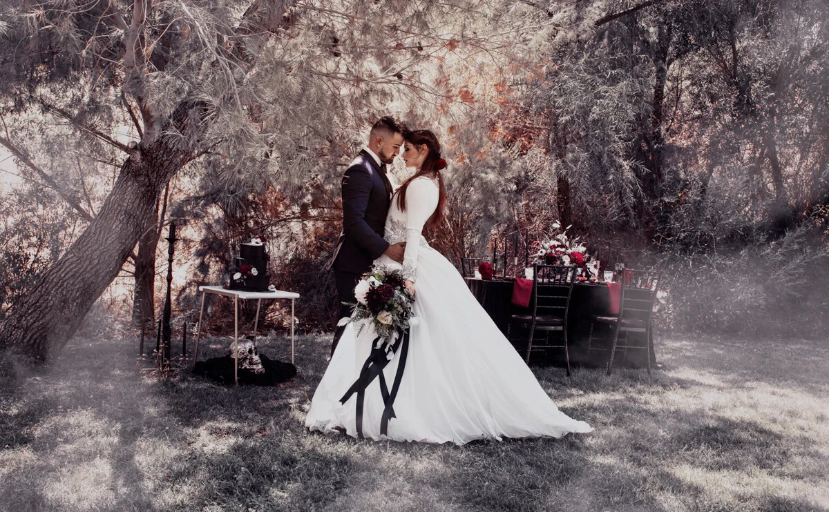 Halloween Wedding Theme San Diego Wedding Blog