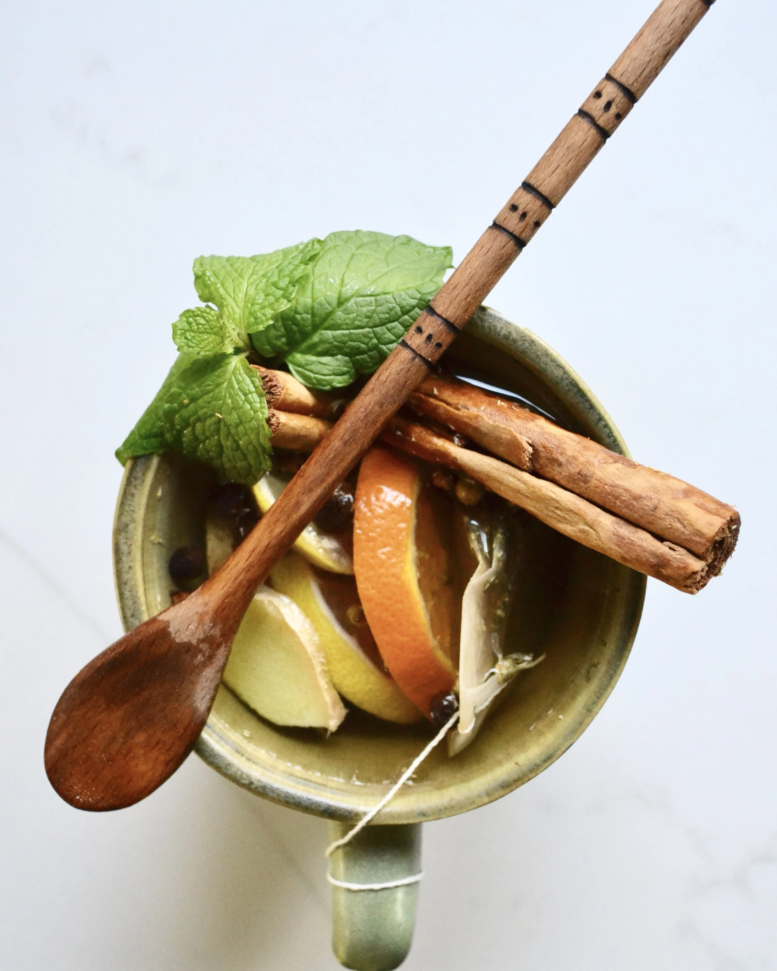 Tea-Based Hot Toddy