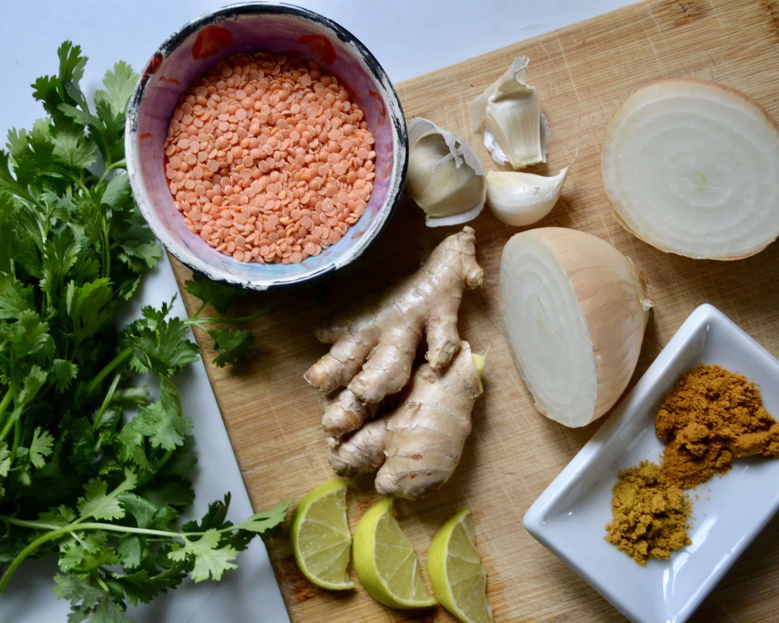 Curried Coconut Lentil Soup