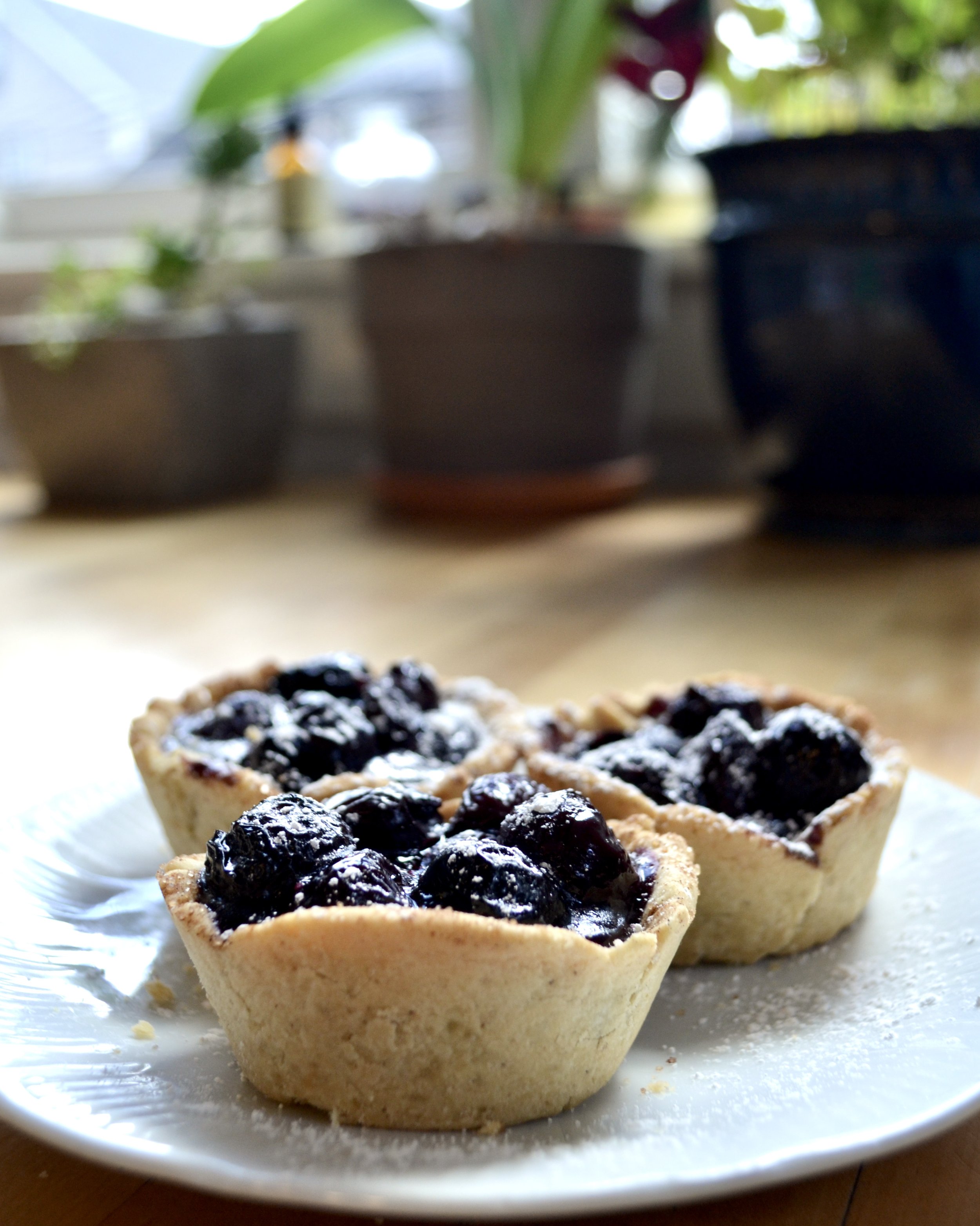 Easy Like Summer Mini Cherry Tarts