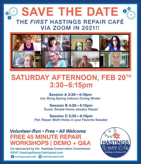 Hastings Repair Cafe - via Zoom