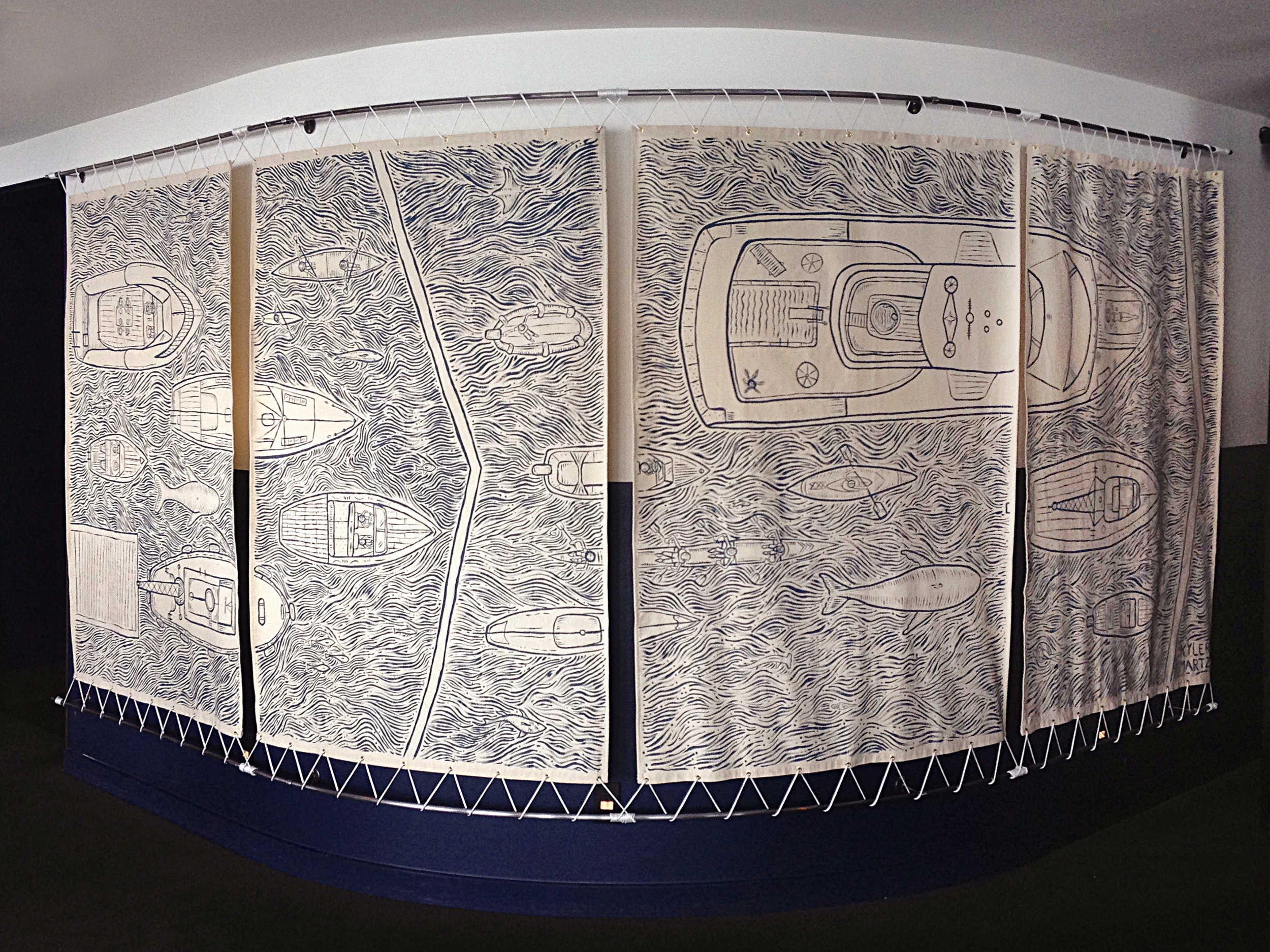 Rays Boathouse Mural