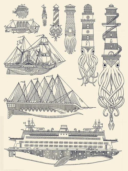 Whale Boat Vertical