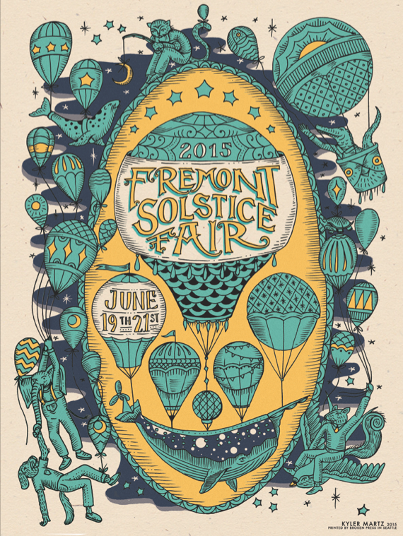 Fremont Solstice Fair 2015