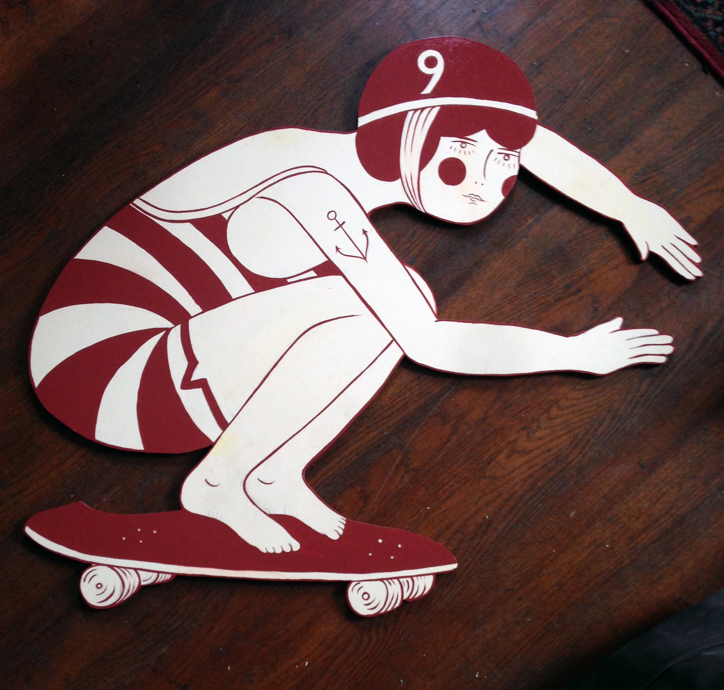 Hand-Painted Wood Cutouts
