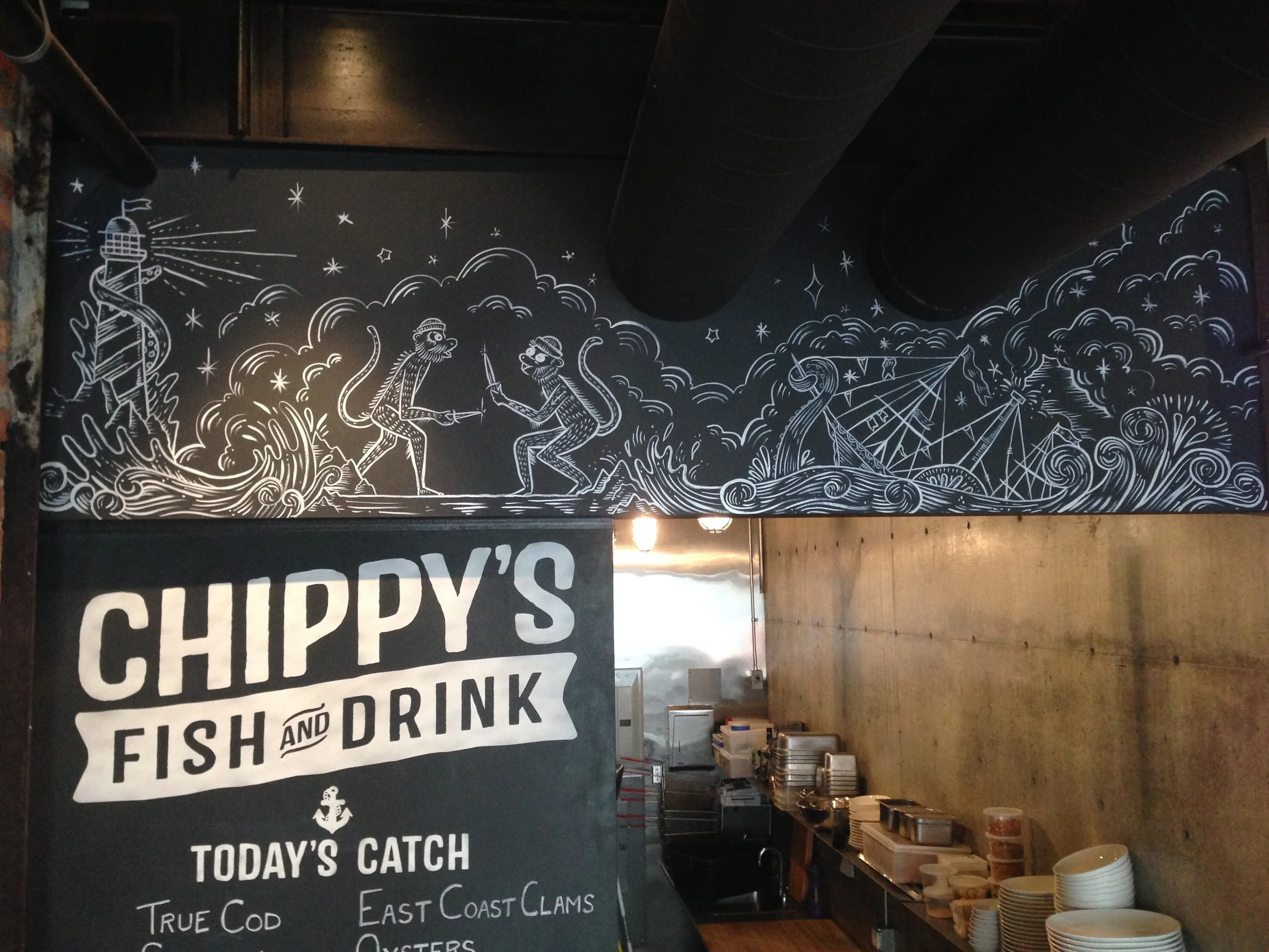 Chippy's Mural Detail