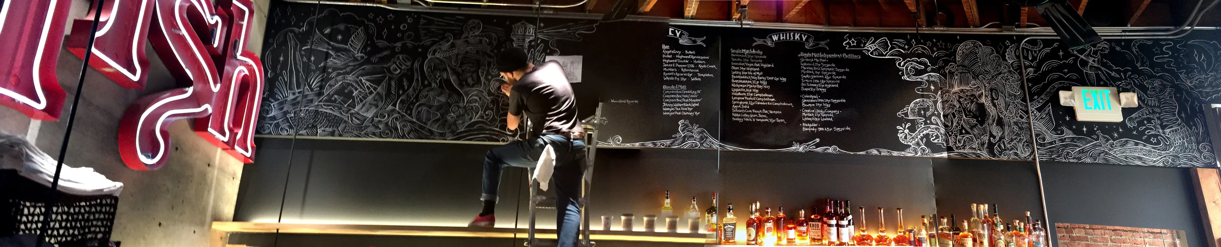 Chippy's Mural Process