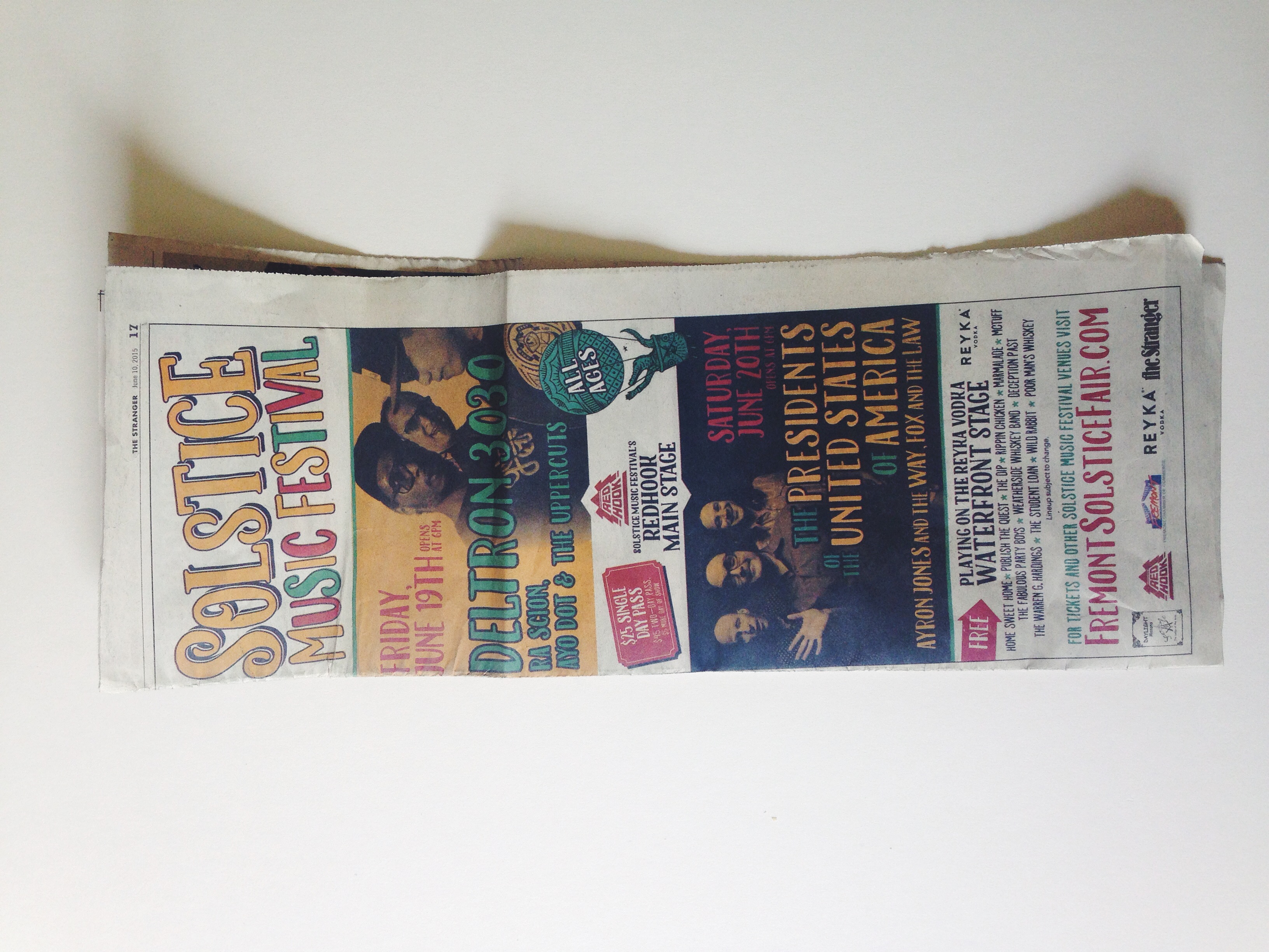 Fremont Solstice Fair Print