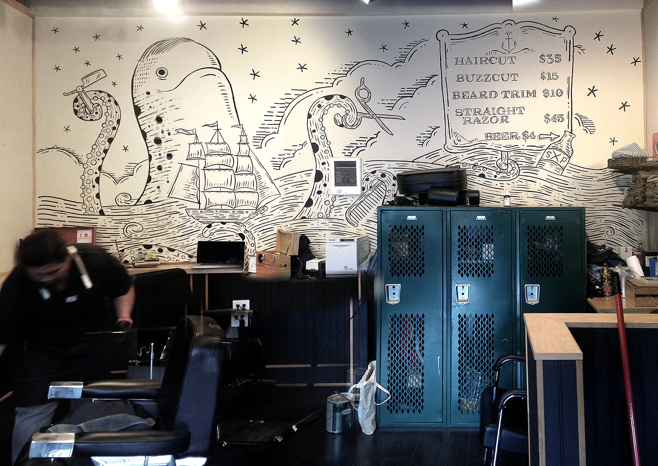 Scotch Pine Mural