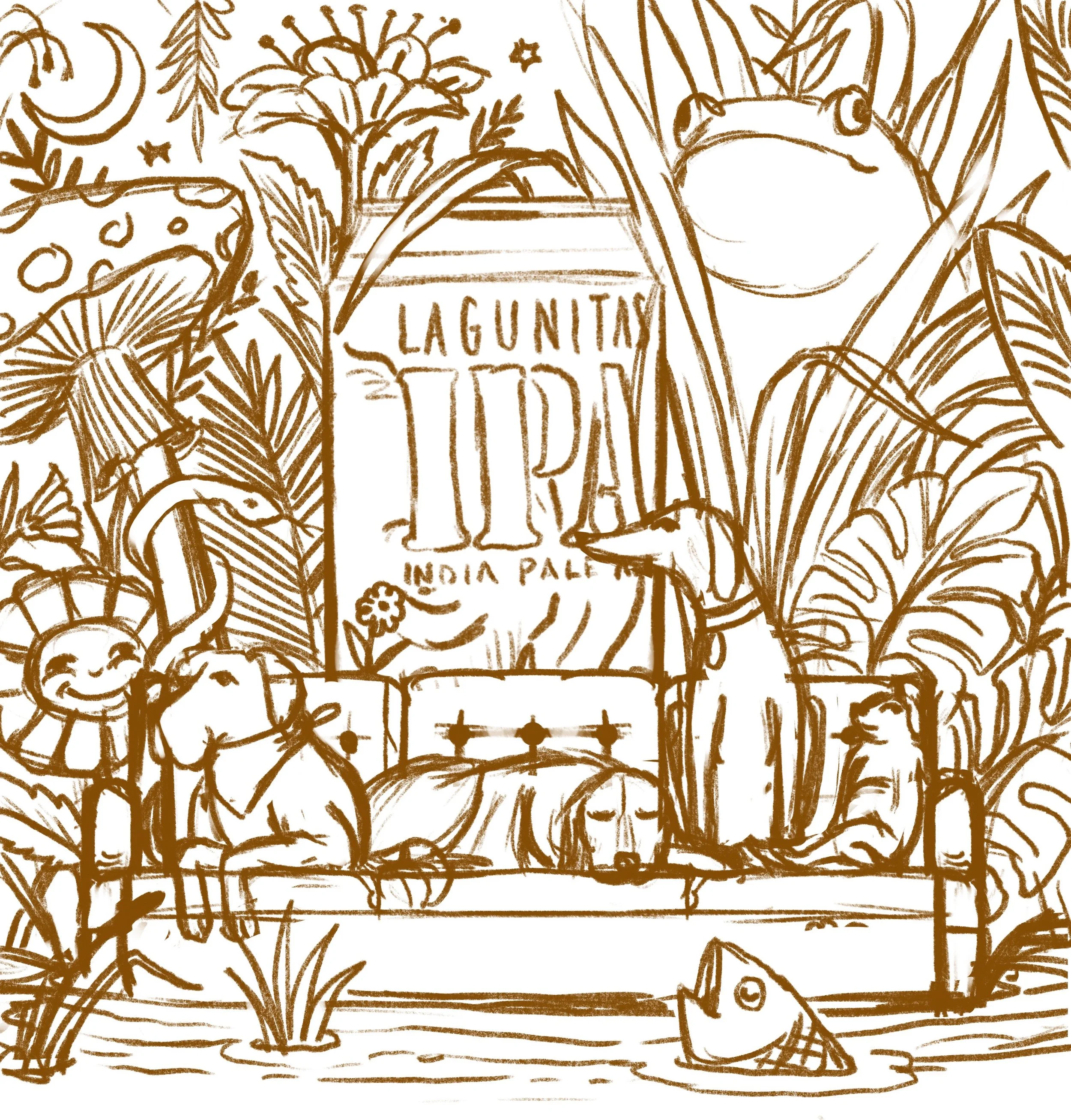 Sketch 1 lagunitas coutchtrippin.JPG