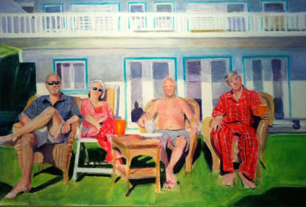 The Morning After 36 x 48" Acrylic