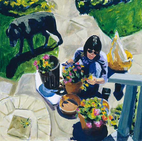 Potting Time 24 x 24"