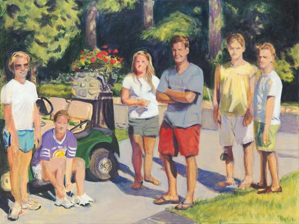 Summer Afternoon 36 x 48"