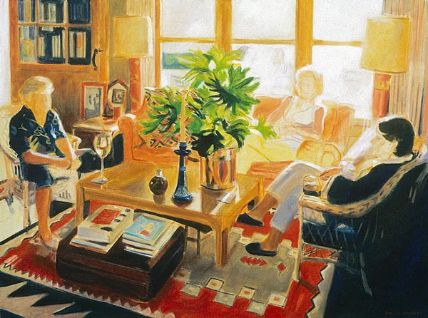 Summer Interior 36 x 48"