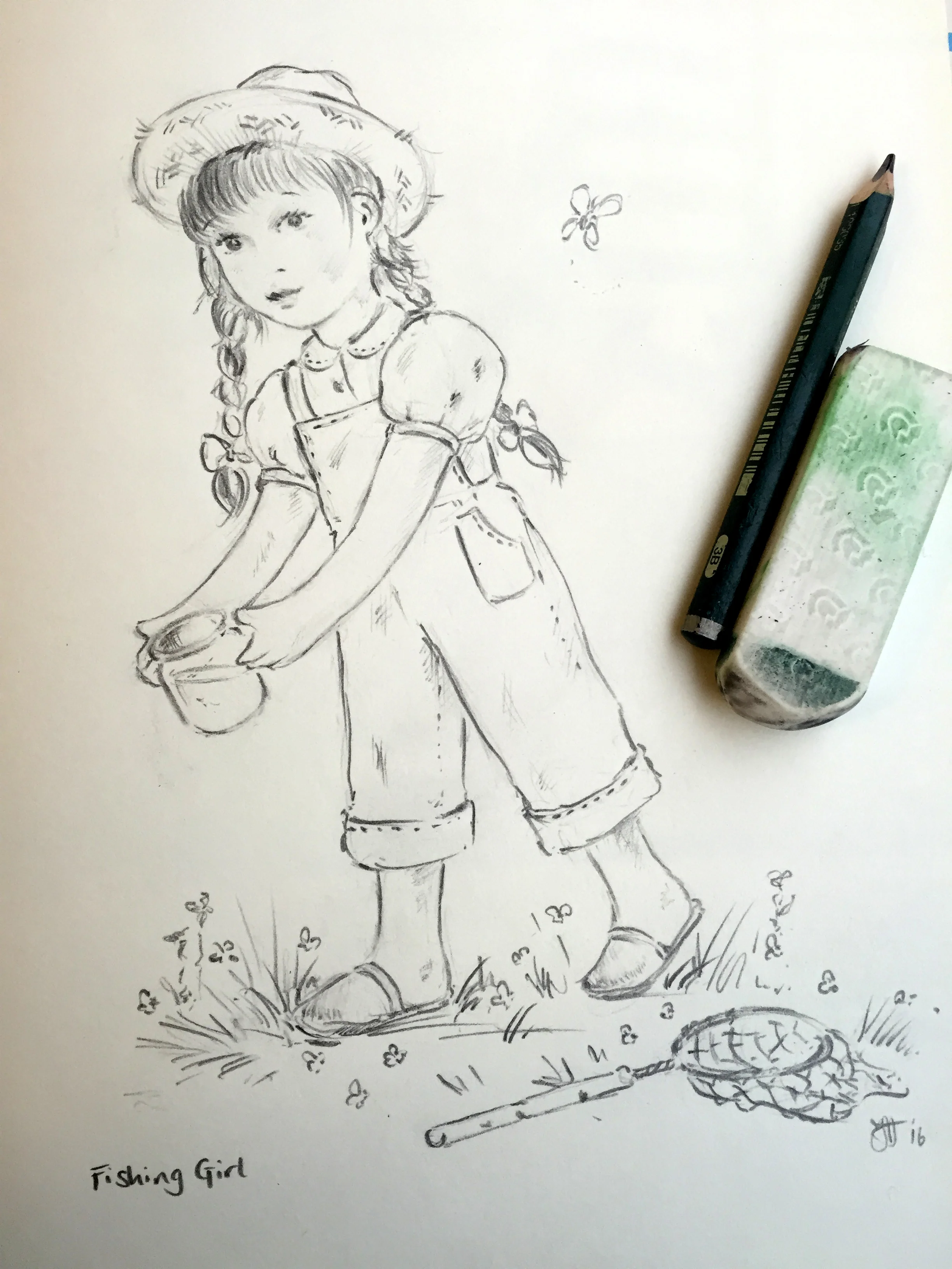 Nini Doll x - Fishing Girl - arriving spring 2016