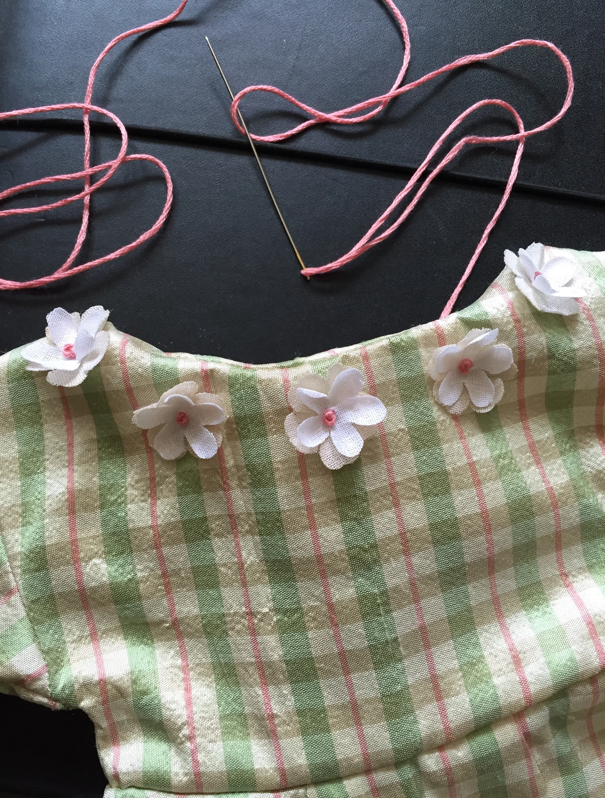 Nini Doll 'Sunday Best' silk dress