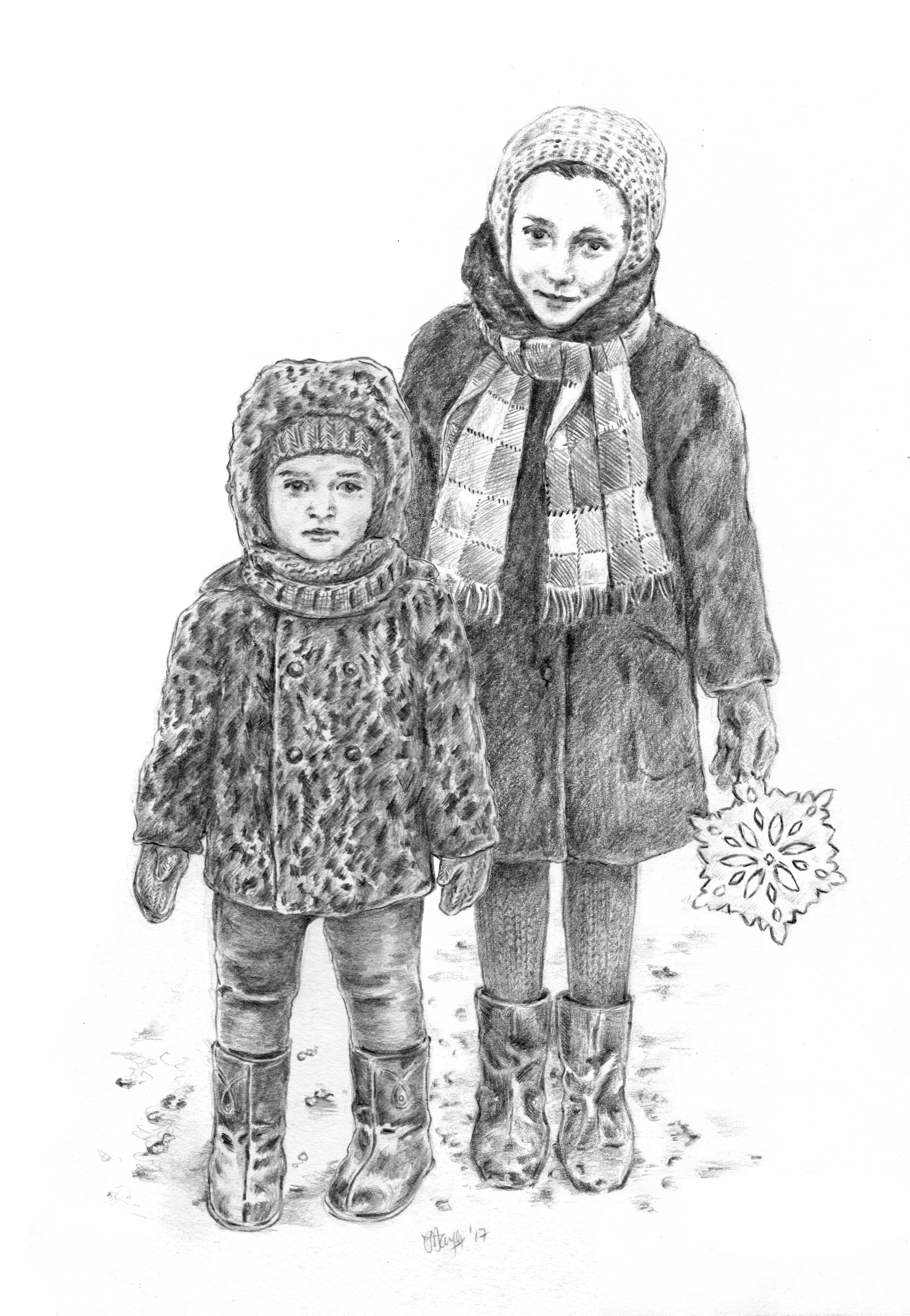 Children of the Snow - Nini Doll concept sketch