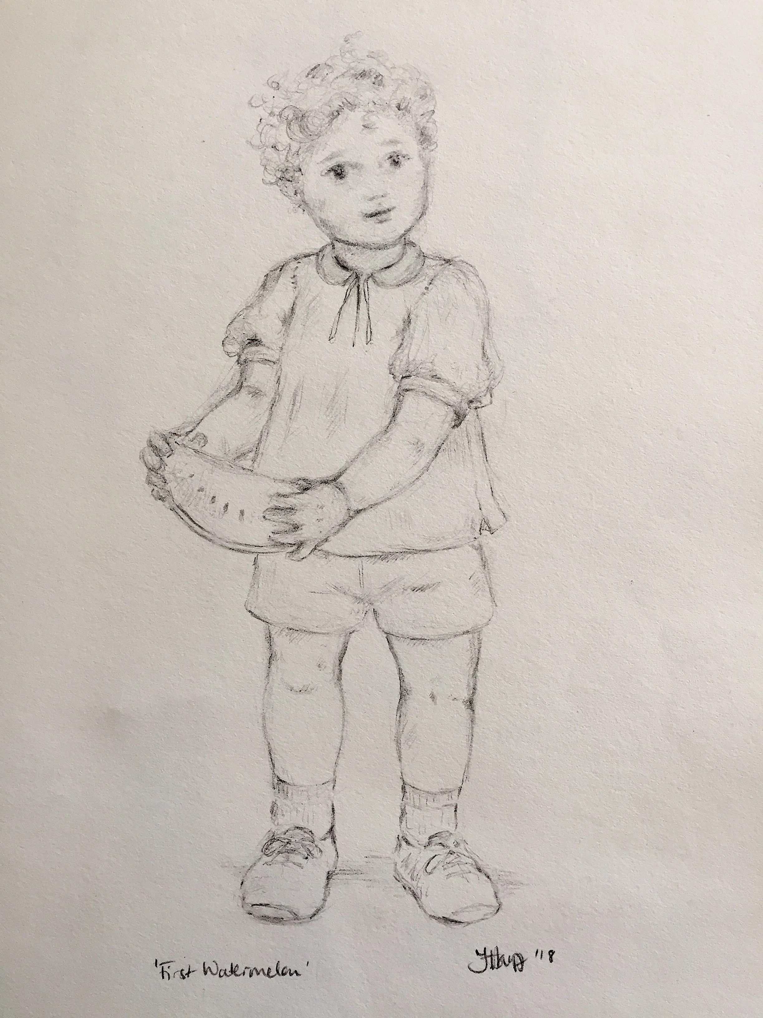 'First Watermelon' Nini Doll toddler concept 2018
