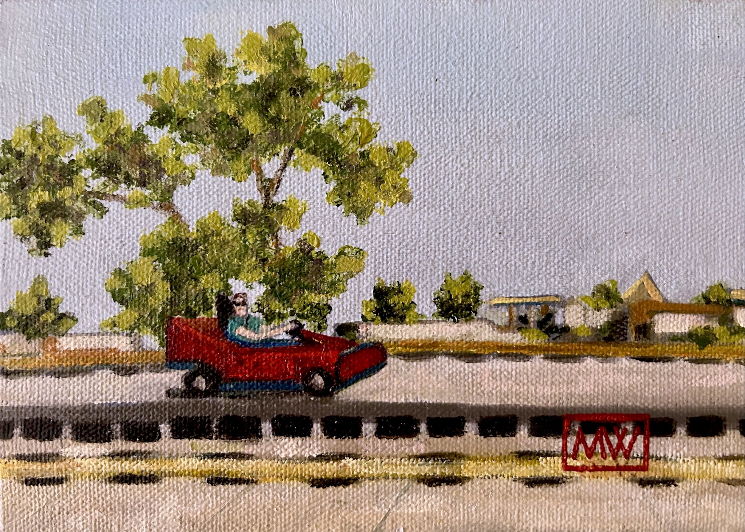 Red Go Kart.JPG