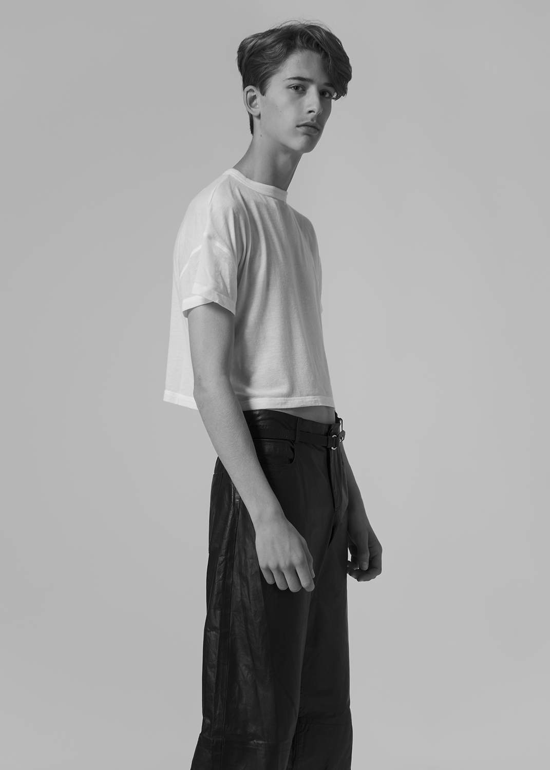 tee by CAN PEP REY / pants by Y/PROJECT 