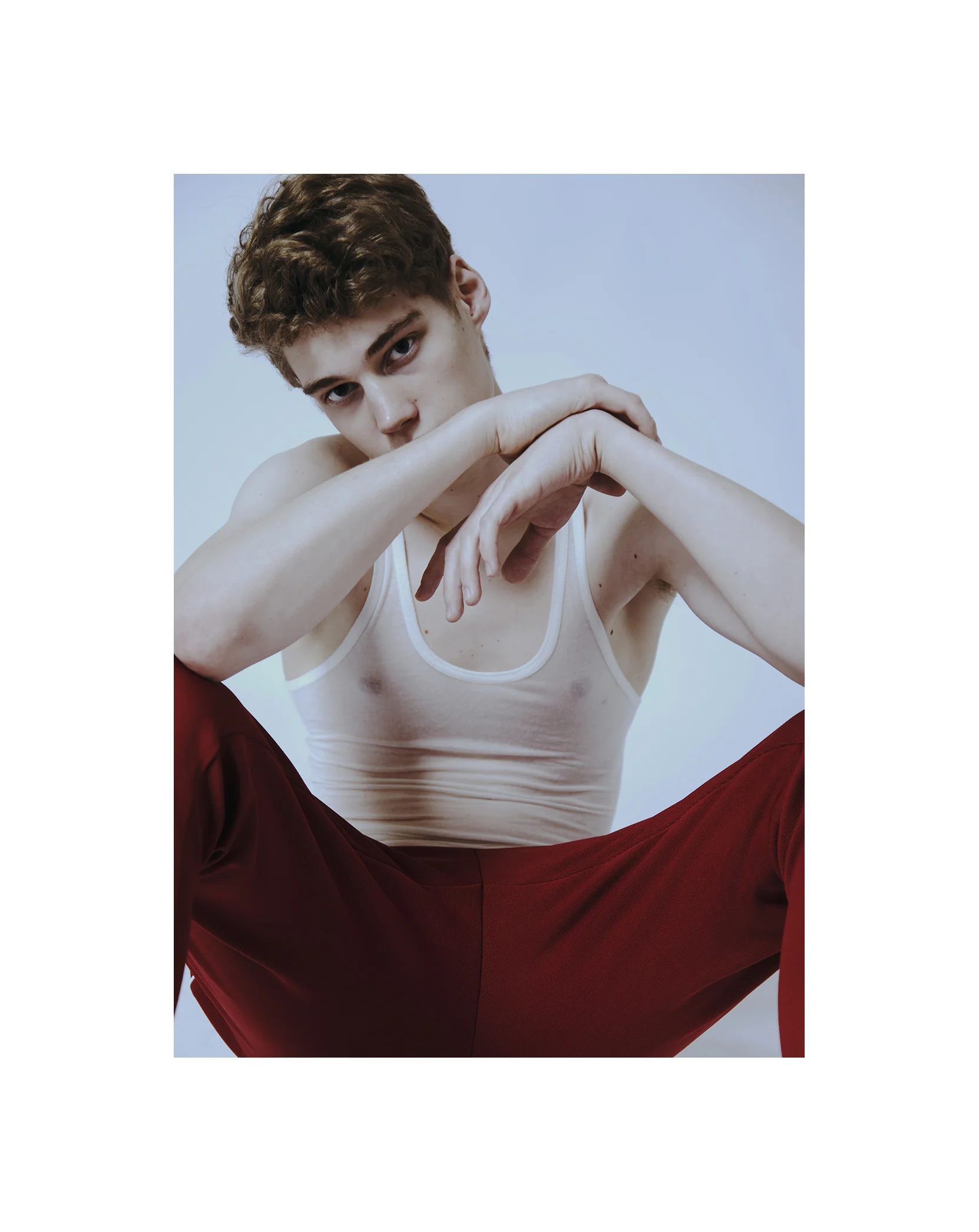 tank by CAN PEP REY / pants by LACOSTE 
