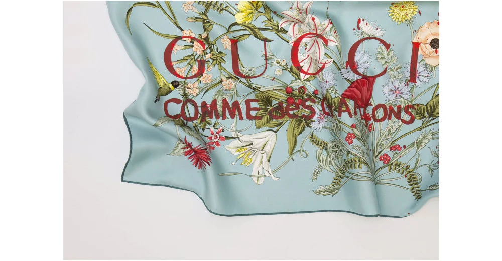 gucci x comme des garcons
