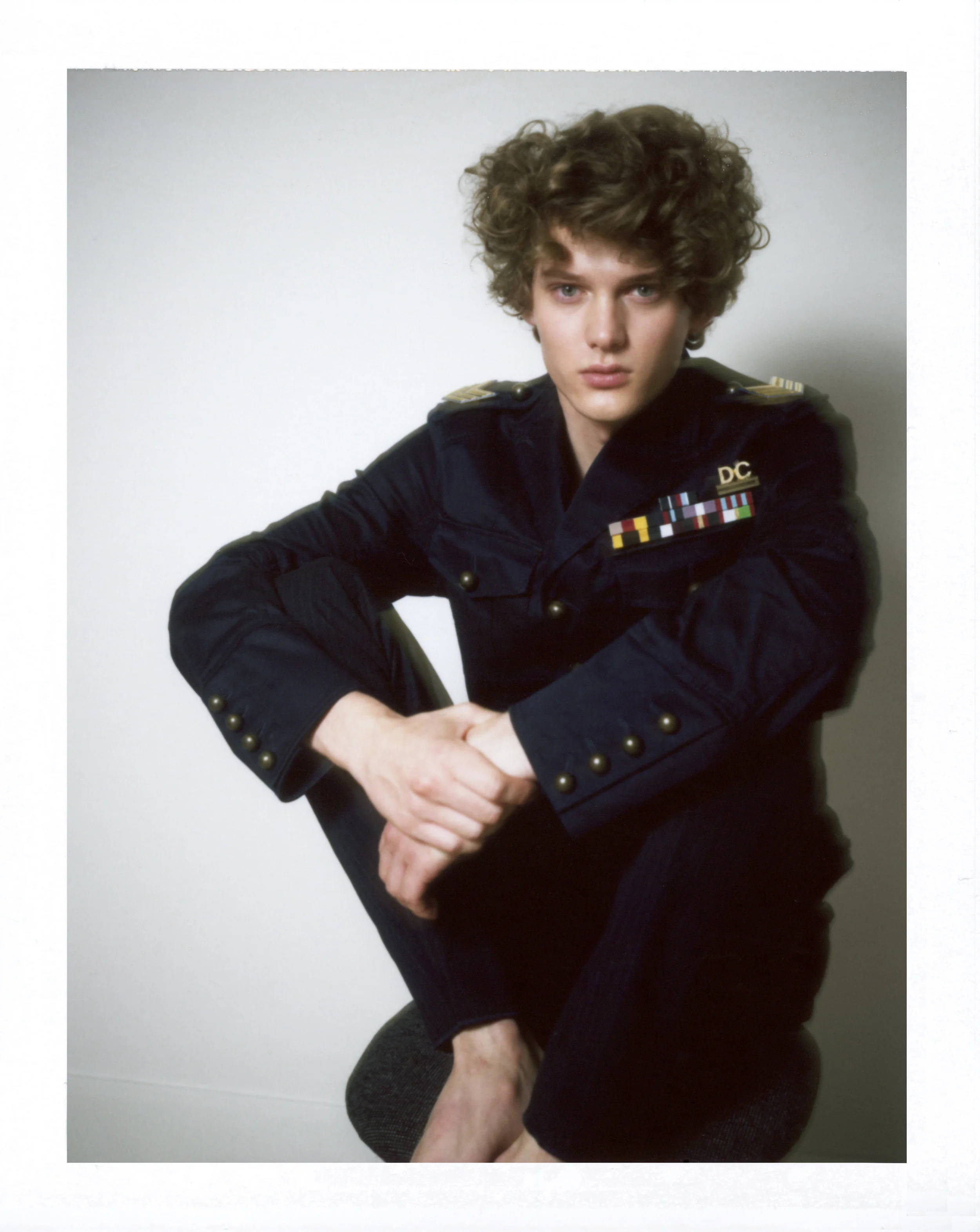 Jacket by Dsquared2 & trousers by Valentino