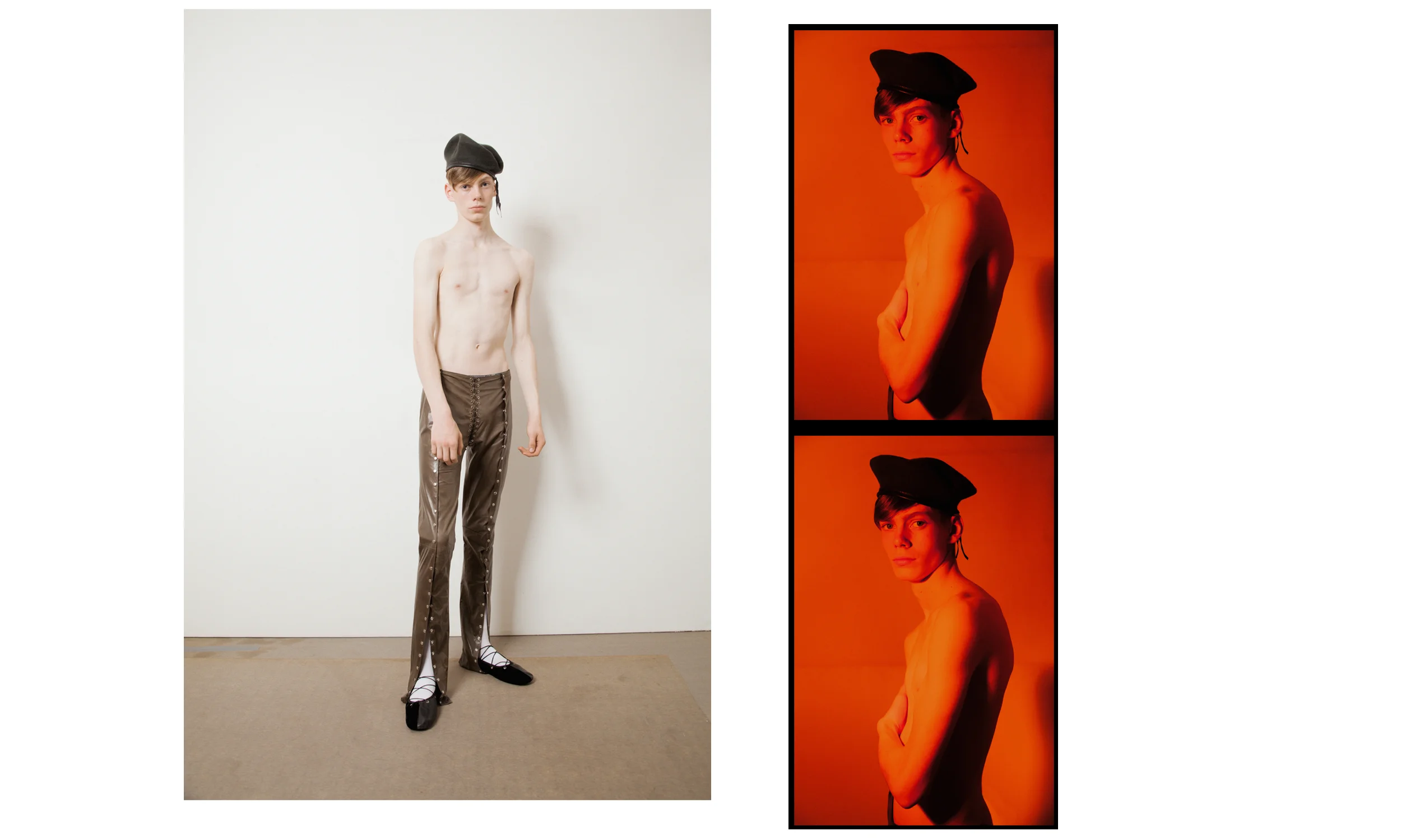Trousers & shoes Ludovic de Saint Sernin, Beret Stylist’s Archive and Socks Falke