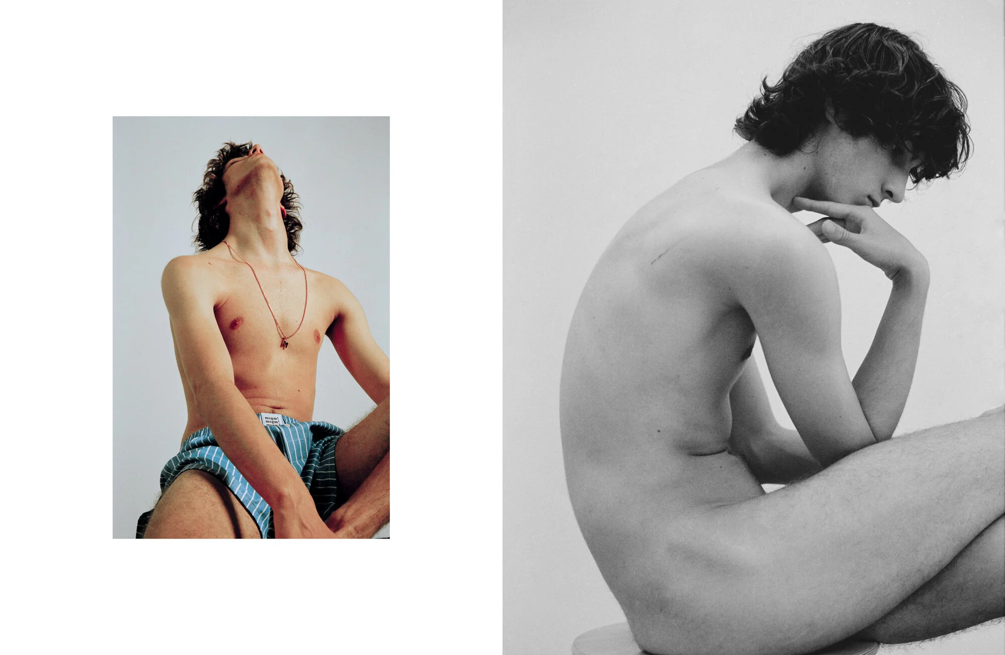 Underwear and necklaces MSGM