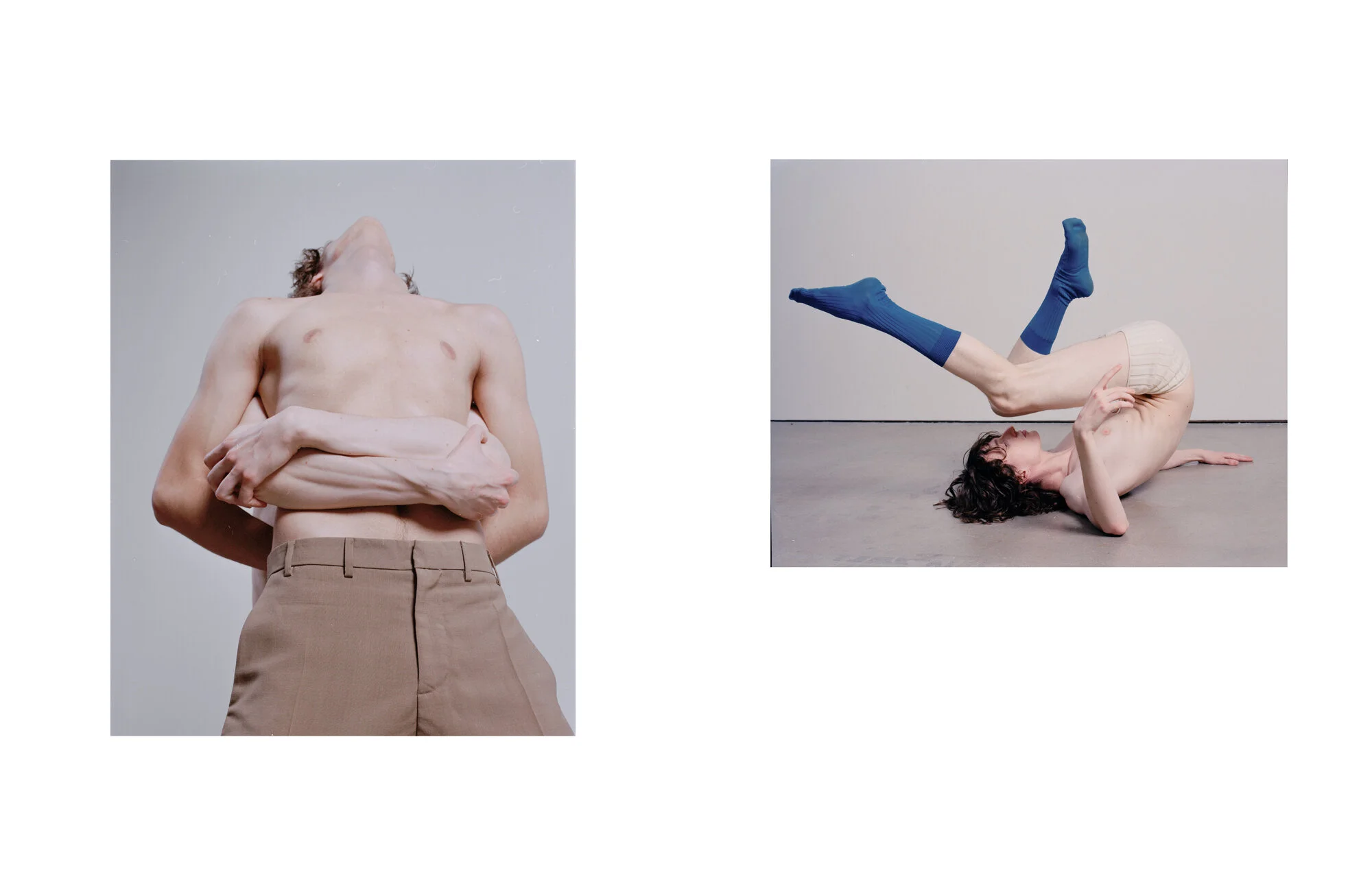 Left Pants N°21 Right Shorts Ludovic de Saint Sernin and socks Falke
