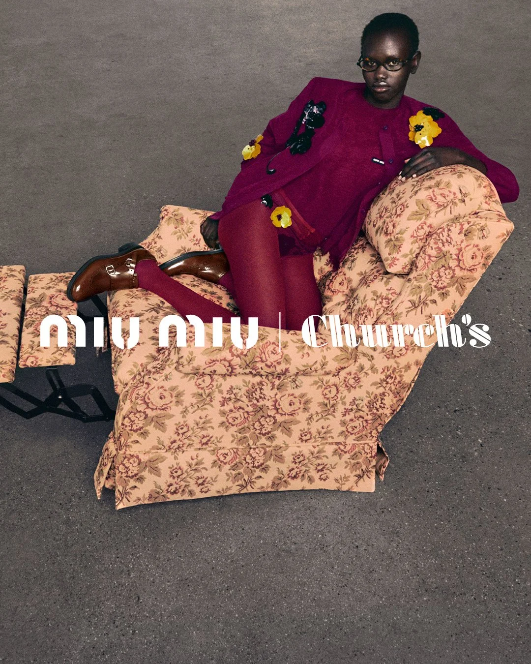 CHURCH'S X MIU MIU —