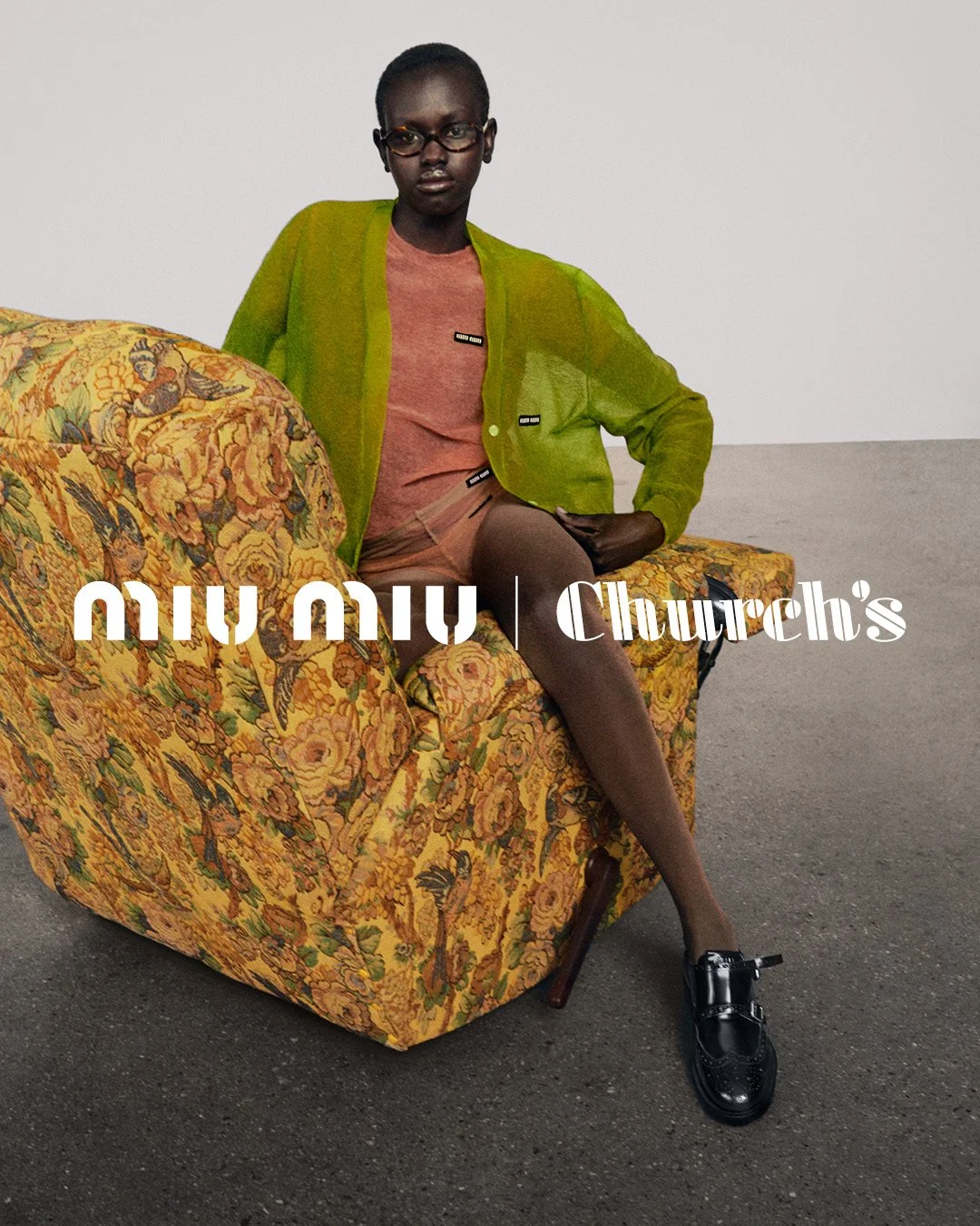 CHURCH'S X MIU MIU —