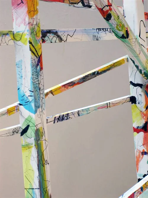ladder , detail / Installation view / 2006 / ASI Art Museum, Reykjavík.