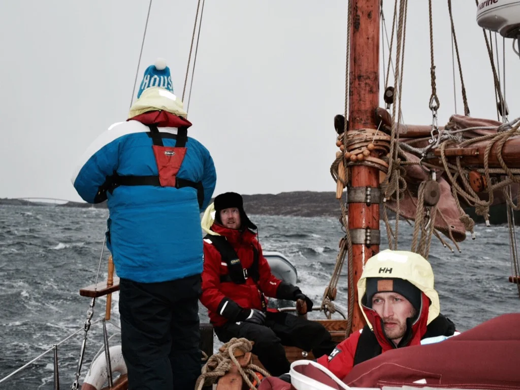 Det blåser opp. Foto: Knut Halvor Møgster.