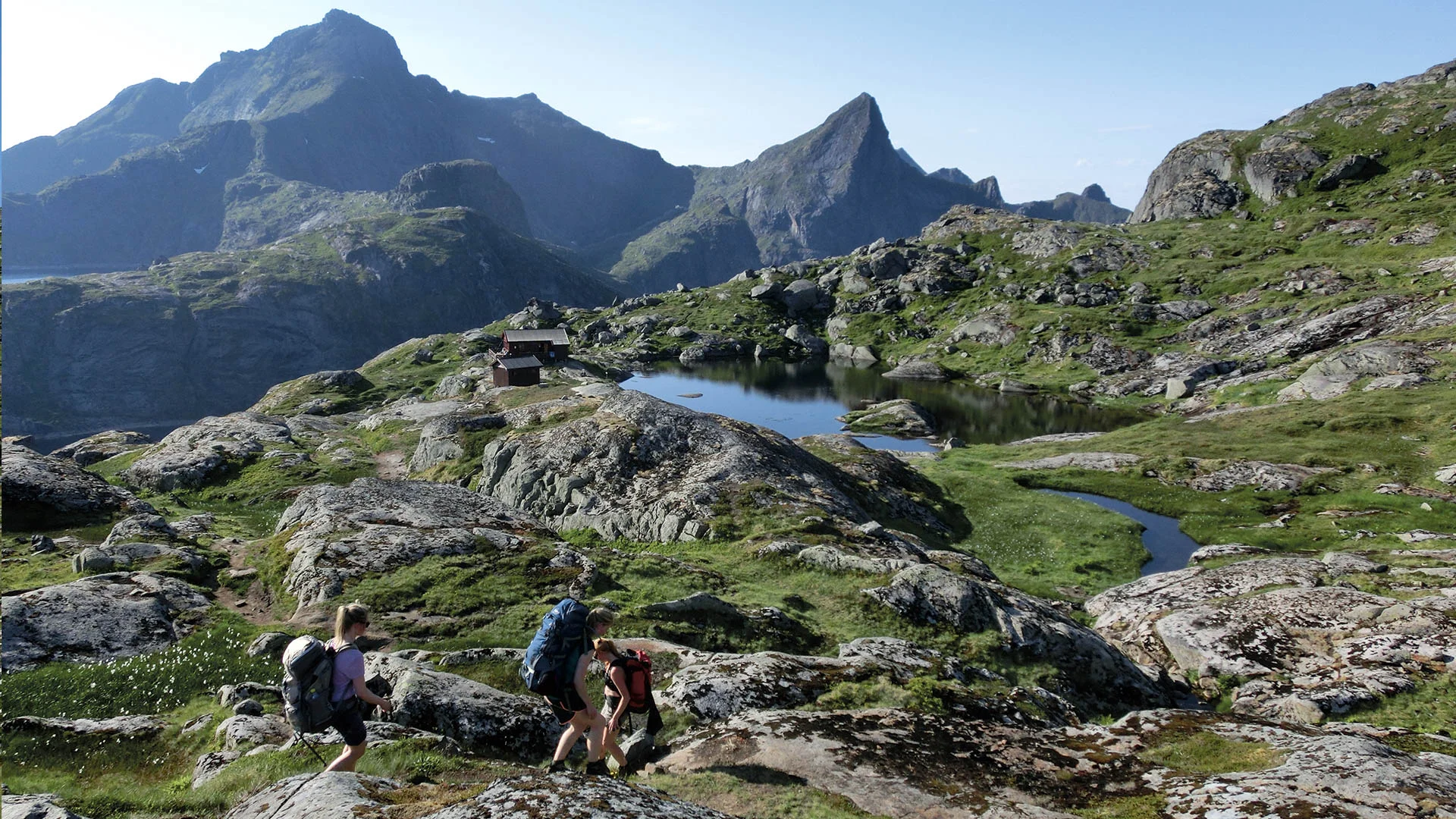 Turisthytta Munkebu. ©Foto: Bjørnar Eidsmo