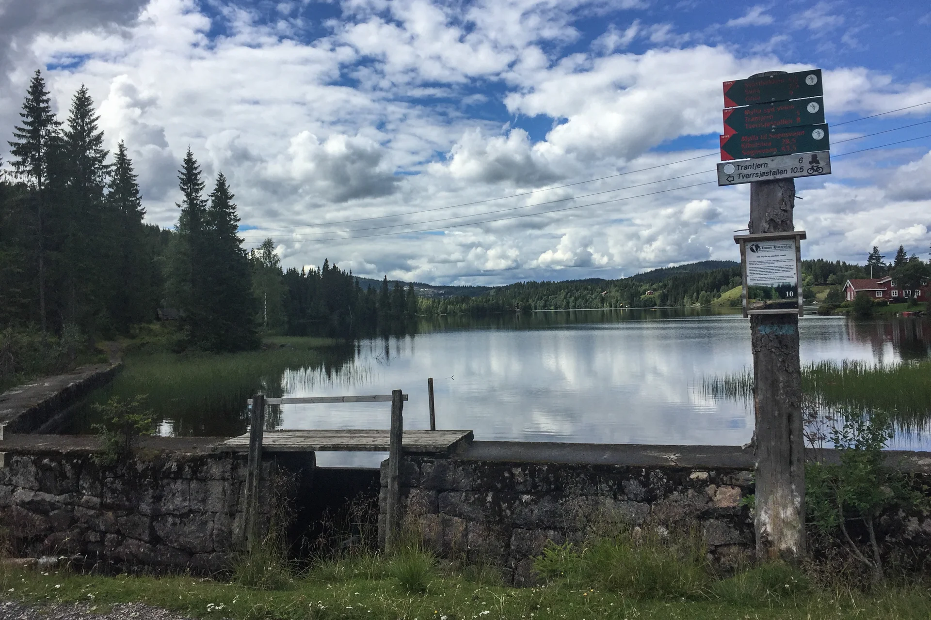 Mylla. Herfra går det helt supre skiløyper om vinteren og fine blåstier om sommeren.