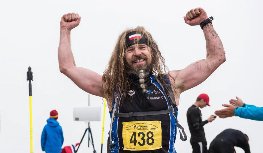 Slik ser en polsk løpeviking ut. Foto: Viking Challenge.