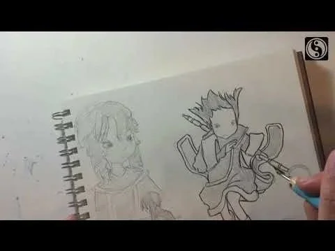 Drawing Inking Eternity Video 1