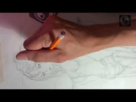 Eternity Poster Drawing Timelapse pt 1