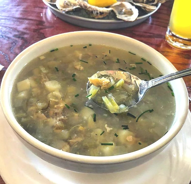 A Day of Local Seafood in Providence: RI Style Chowder