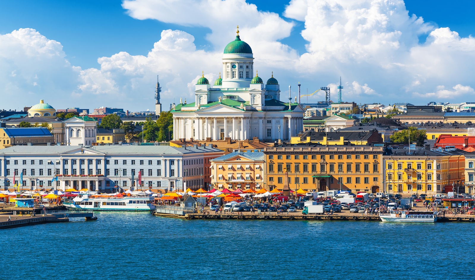 Helsinki - viewed from the sea