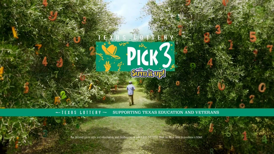 Texas Lottery - Pick 3 "Farmer" :30