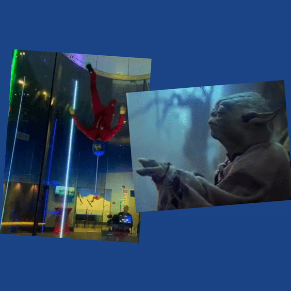To everyone who's ever felt like a Jedi in the wind tunnel, we feel you. Happy May the 4th!