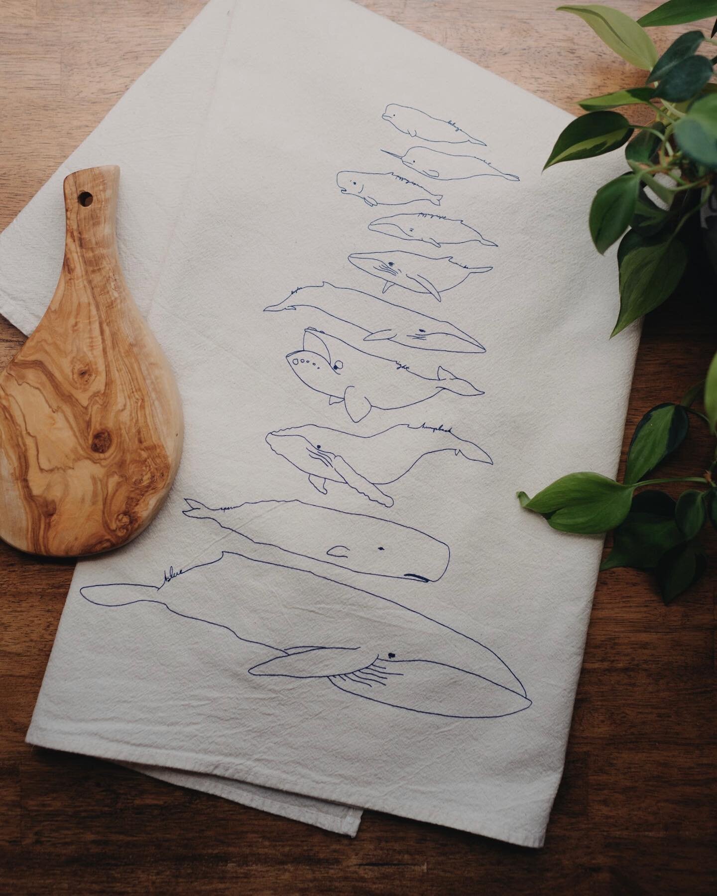I&rsquo;ve been sending a lot of these out into the world lately. Thank you so much for all your orders! I just did a BIG tea towel restock and dropped off a batch at @birdfolkcollective yesterday. They are open in person and online, so go support lo