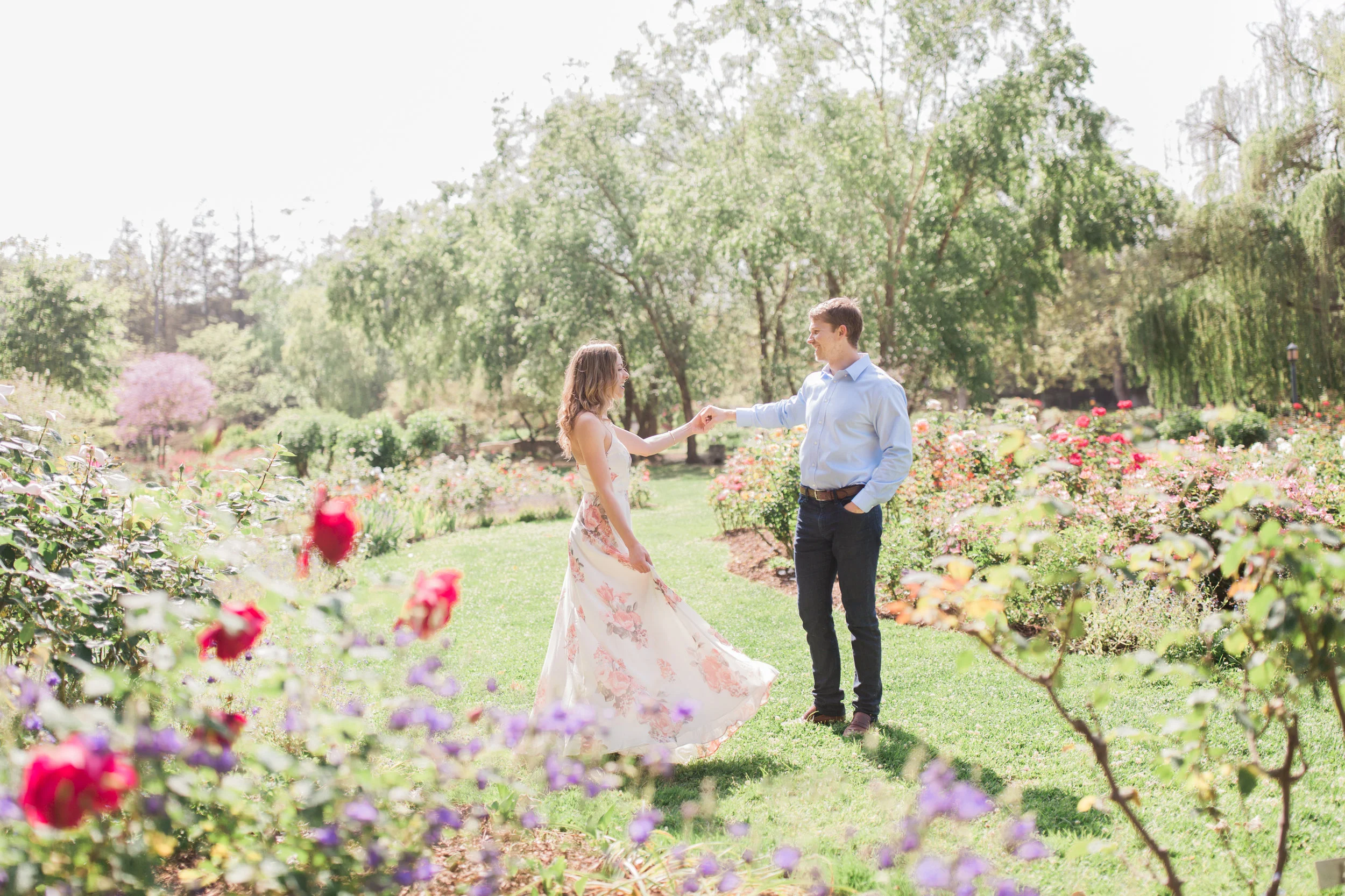 Descanso Gardens Engagement Photographer Leah Vis .jpg