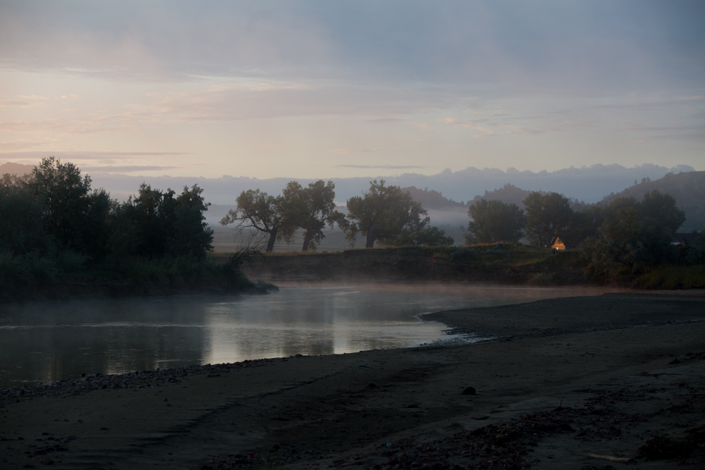 Morning on the Twin Hearts Ranch