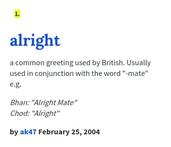 Wisdom from the Urban Dictionary