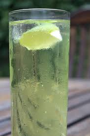 Lime and soda, tall.